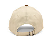 Womens Cap New Era - MLB Faux Suede 9FORTY - NY Yankees - Cream / Camel