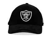 Cap New Era - NFL Cord 9FORTY M-Crown - LAs Vegas Raiders - Black