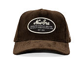Cap New Era - Branded Patch Cord 9FORTY A-Frame - Brown