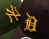 Cap New Era - MLB WS Patch 9FORTY M-Crown - Detroit Tigers - Brown