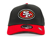 Cap New Era - NFL Charcoal Drop 9FORTY A-Frame - San Francisco 49Ers - Steel Clouds / Scarlet