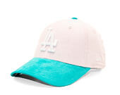 Kids Cap New Era - MLB Kids Cord 9FORTY - LA Dodgers - Light Pink / Mint