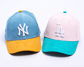 Kids Cap New Era - MLB Kids Cord 9FORTY - NY Yankees - Blue Foam / Yellow