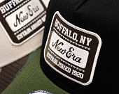 Cap New Era - Branded Camo Patch 9FORTY A-Frame - Black / Rifle Green