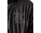 Karl Kani - Kani Western Pu Leather College Jacket - Black