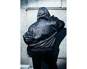 Jacket New Era - NBA Suede Hooded Jacket - LA LAkers - Black