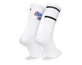 Socks New Era - MLB WS Crew Socks 2pk - NY Yankees - White
