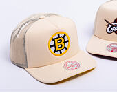 Mitchell & Ness - Evergreen Trucker Vntg - NHL - Boston Bruins - Off White