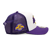 Kšiltovka New Era - NBA Side Patch 9FORTY - A-Frame Trucker - LA Lakers - Purple