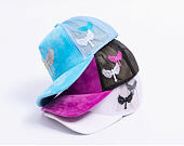 Kšiltovka Reflection Luxury Velvet Rhinostones Grape Purple