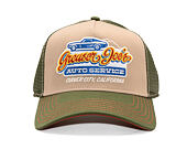 Kšiltovka Stetson - Trucker Cap Greaser Joe's - Green / Beige