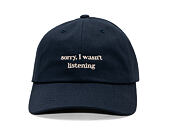 8by8 Dadcap - "Sorry, I wasn't listening" - Navy/White