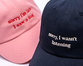8by8 Dadcap - "Sorry, I wasn't listening" - Navy/White