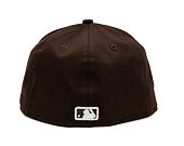 New Era - MLB Seasonal 59FIFTY - Atlanta Braves - Burnt Wood - Brown