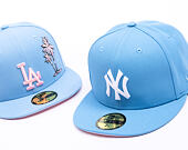 New Era - MLB 1999 WS 59FIFTY - NY Yankees - Sky Blue / Pink UV