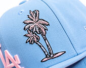 New Era - MLB Palm & Taco 59FIFTY - LA Dodgers - Sky Blue / Pink UV