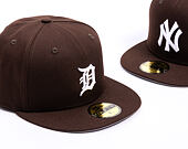 New Era - MLB Seasonal 59FIFTY - Detroit Tigers - Burnt Wood - Brown