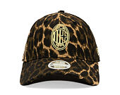 Womens Cap New Era -  Leopard 9FORTY - Ac Milan - Brown