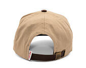Cap New Era - Branded Suede Patch 9FORTY A-Frame - Camel