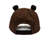 Kids Cap New Era - Branded Cord Ears 9FORTY - Chestnut Brown