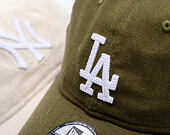 Cap New Era - MLB Linen 9TWENTY - LA Dodgers - New Olive