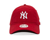 Womens Cap New Era - MLB Essential Midi Logo 9TWENTY - NY Yankees - Pinot Red