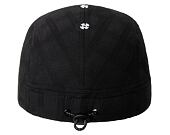 Cap Kangol - TRENDS PACK - Seersucker Drape 5-Panel - Black