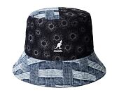 Bucket Hat Kangol - TRENDS PACK - Denim Mashup Bucket - Blue Picnic