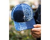 Cap Kangol - TRENDS PACK - Denim Mashup Baseball - Medium Blue Floral