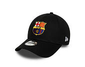 Kids Cap New Era - Core Logo 9FORTY Kids - Barcelona FC - Black