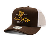 Cap Brixton - Tolman MP Trucker - Pinecone Brown/White