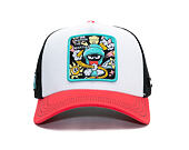 Cap Capslab - Trucker Looney Tunes - Marvin The Martian - White / Red