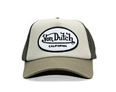 Cap Von Dutch - Trucker - Cali Patch Olive/White