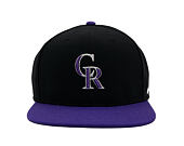 Cap Nike - Dri-Fit Pro - Colorado Rockies - Black 00A/Court Purple 51L