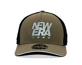 Cap New Era - Branded Reflective 9FORTY M-CROWN A-Frame Trucker - New Olive