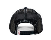 Womens Cap New Era - Branded Denim Oval Logo 9FORTY M-CROWN A-Frame Trucker - Navy