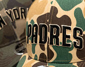 Cap New Era - MLB Wordmark Camo 9FORTY M-CROWN - San Diego Padres - Wheat