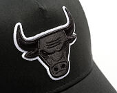 Cap New Era - NBA Outline 9FORTY A-Frame Trucker - Chicago Bulls - Steel / White