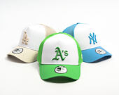 Cap New Era - MLB Essential 9FORTY A-Frame Trucker - Oakland Athletics - Green / White