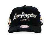 Cap Mitchell & Ness - NBA - La Script 2.0 - Los Angeles Lakers - Black/Green