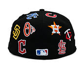 Cap New Era - MLB All Over Logo 59FIFTY - Black