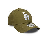 Cap New Era - MLB Linen 9FORTY M-CROWN - LA Dodgers - New Olive