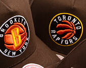 Cap Mitchell & Ness - NBA - Chestnut Peak - Brooklyn Nets - Brown