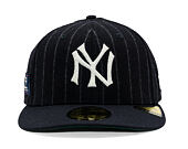 Cap New Era - MLB Moon Cooperstown 59FIFTY - NY Yankees - White And Navy Pinstripe