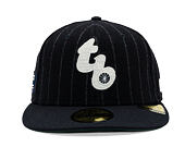 Cap New Era - MLB Moon Fabric - Tampa Bay Rays Retro 59FIFTY - MLB - White And Navy Pinstripe