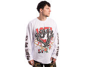 Longsleeve Tee Ed Hardy - 1971 Tattoo Eagle Graphic  - Bright White