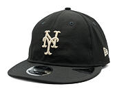 Cap New Era - MLB Nylon Ripstop 9FIFTY Retro Crown - NY Mets - Black