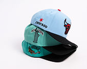 Cap Mitchell & Ness - In The City - NBA - Chicago Bulls - Light Blue