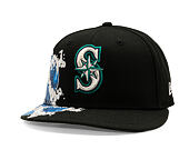 Cap New Era - MLB "Tidal Wave" 59FIFTY - Seattle Mariners - Black