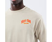 Tee New Era - Branded Food Character Oversized Tee - Stone